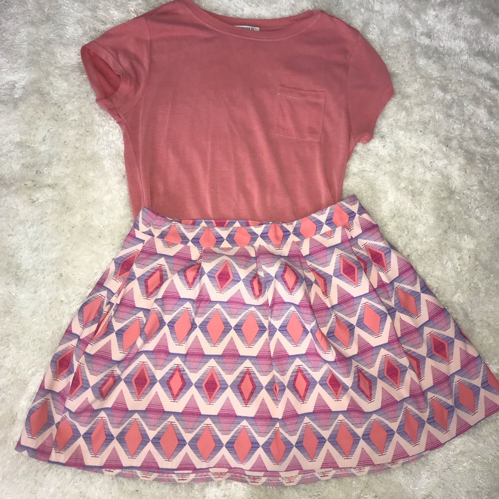 Forever 21 Patterned Skirt
